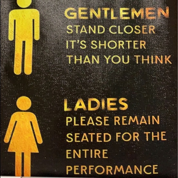 Other - Cute 8 x 10 bathroom print